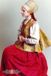 История Русского национального костюма
